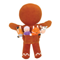 Fiesta Crafts - Hand & Finger Puppet Set Gingerbread Man