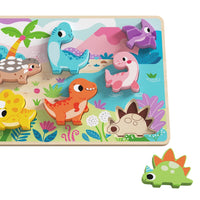 Tooky Toy - Chunky Puzzle Dinosaur
