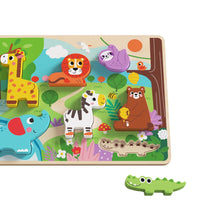 Tooky Toy - Chunky Puzzle Animals