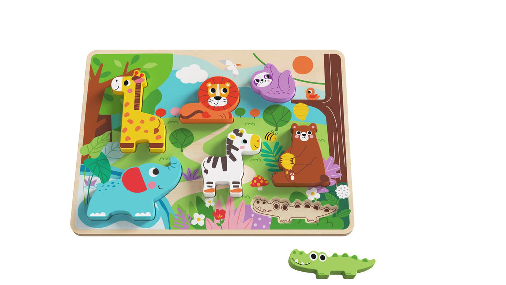 Tooky Toy - Chunky Puzzle Animals