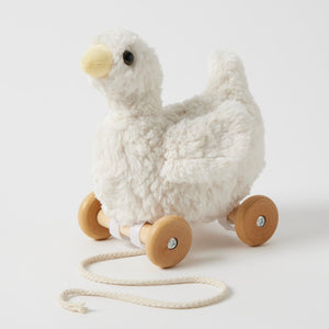 Jiggle & Giggle - Plush Pull Along Duck