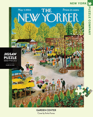 New York Puzzle Company - Puzzle 500 piece Garden Centre