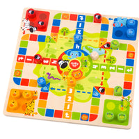 Tooky Toy - 2 In 1 Ludo/snakes And Ladders Game