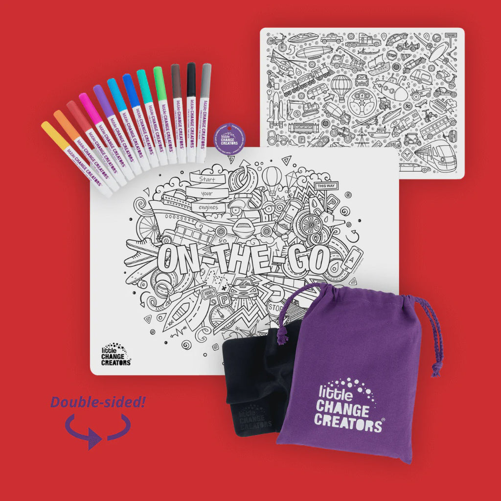 Little Change Creators - Re-Fun-Able Reusable Colouring Set On-the-Go