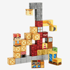 MiniBlox - Magnetic Building Cubes Travel Tin Set Tradie Town