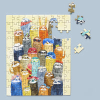 Werkshoppe - Snax Jigsaw Puzzles 100 piece Assorted