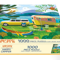 WerkShoppe - Puzzle 1000 piece Happy Camper