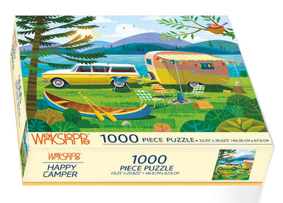WerkShoppe - Puzzle 1000 piece Happy Camper