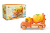 Wanborns - Light & Sound Wooden Cement Mixer Shape Sorter Truck