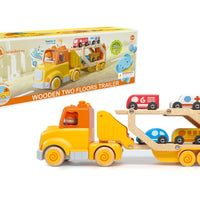 Wanborns - Light & Sound Wooden Car Carrier