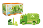 Wanborns - Light & Sound Wooden Recycle Sanitation Truck