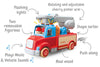 Wanborns - Light & Sound Wooden Fire Engine