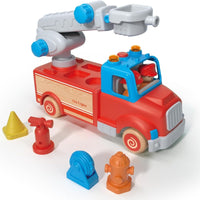 Wanborns - Light & Sound Wooden Fire Engine