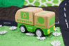Wanborns - Lights & Sound Wooden Friction Vehicle Recycling Truck