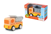 Wanborns - Lights & Sound Wooden Friction Vehicle Dump Truck