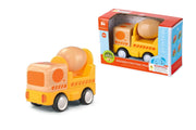 Wanborns - Lights & Sound Wooden Friction Vehicle Cement Mixer