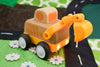 Wanborns - Light & Sound Wooden Friction Vehicle Digger