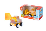Wanborns - Light & Sound Wooden Friction Vehicle Bulldozer