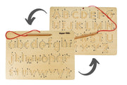 Kaper Kidz - Double-Sided Tracing Board Alphabet
