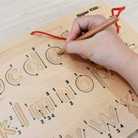 Kaper Kidz - Double-Sided Tracing Board Alphabet