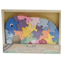 Kaper Kidz - Chunky Puzzle A-Z Elephant