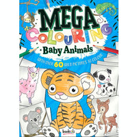 Mega Colouring Book Baby Animal