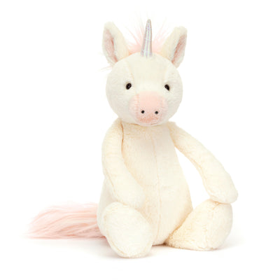 Jellycat - Bashful Animal Orignal (Medium) Unicorn