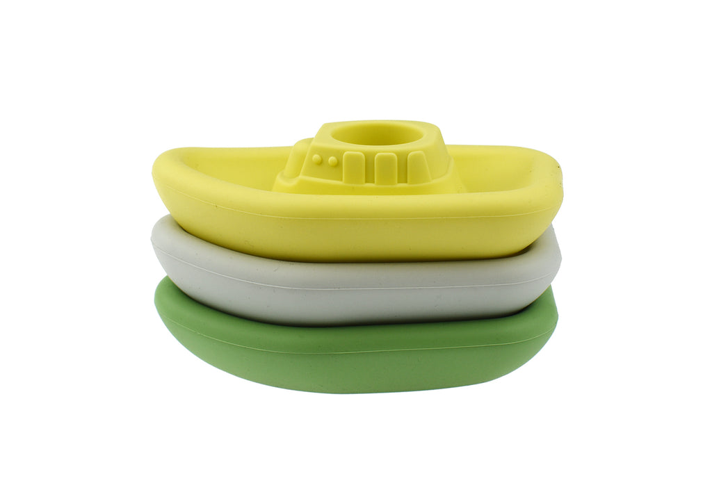 Koala Dream - Silicone Bath Boats 3 piece Assorted