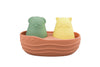 Koala Dream - Silicone Bath Boat with Squirters 3 piece Assorted