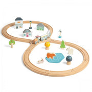 Bigjigs Rail - Scandi Woodland Animal Train Set