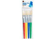 EC - Jumbo Flat Stubby Brush Set 4 piece