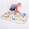 Bigjigs Rail - Town and Country Train Set
