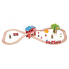 Bigjigs Rail - Fire & Rescue Train Set