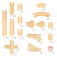Bigjigs Rail - Low Level Track Expansion Pack