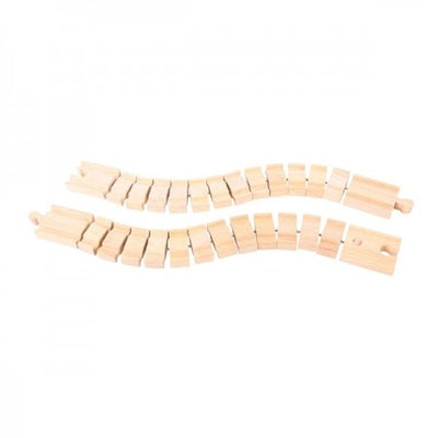 Bigjigs Rail - Tracks Crazy Track 2 piece