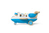 Wanborns - Light & Sound Wooden Airplane Assorted Colours