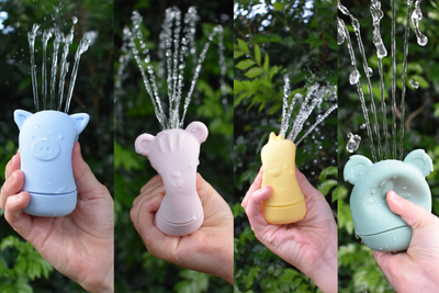 Koala Dream - Silicone Bath Pourers 4 piece Assorted