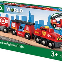 BRIO - Rescue Firefighting Train 4 piece