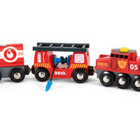 BRIO - Rescue Firefighting Train 4 piece