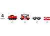 BRIO - Rescue Firefighting Train 4 piece