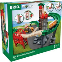 BRIO - Lift & Load Warehouse Set 32 piece
