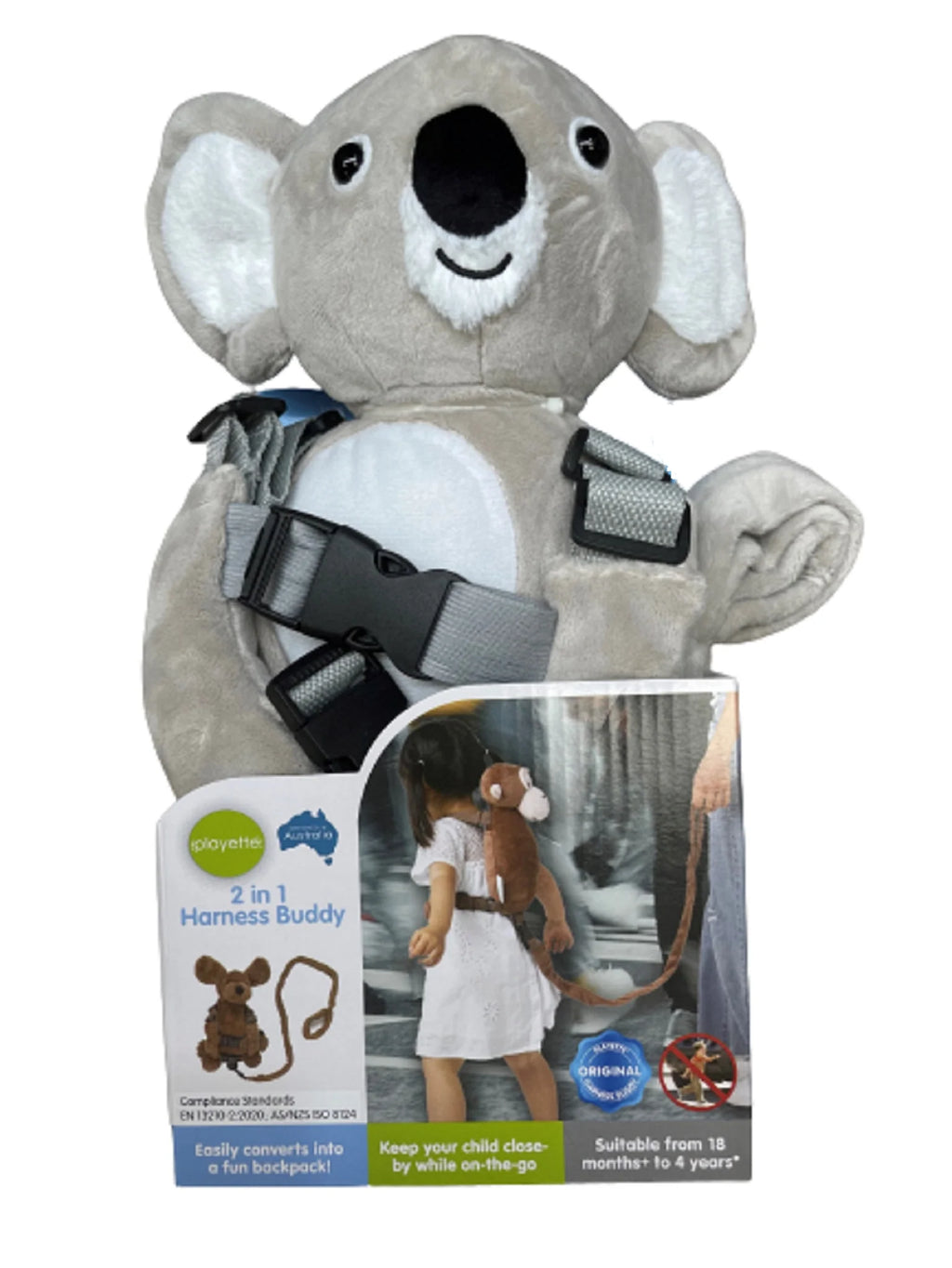 Playette - 2-in-1 Harness Buddy Assorted Styles