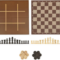 Cardinal Classics - Chess, Checkers, Tic-Tac-Toe