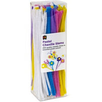 EC - Chenille Stems Pastel 200 piece