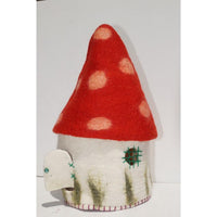 Himalayan Journey - Felt Fairy Mushroom Home