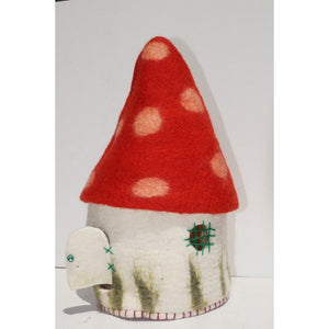 Himalayan Journey - Felt Fairy Mushroom Home