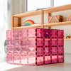 Connetix Tiles - 2 Piece Base Plate Pack Pink And Berry