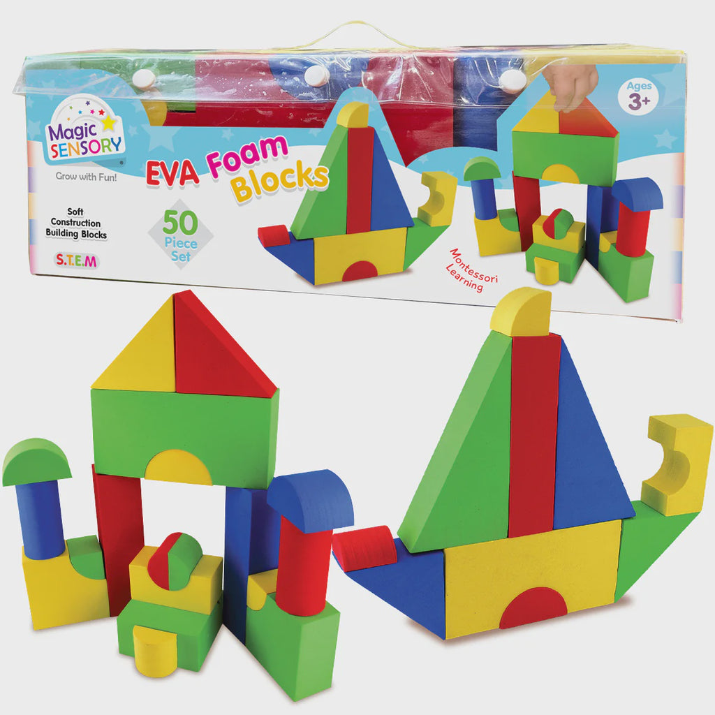 Magic Sensory - EVA Foam Blocks 50 piece