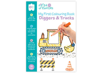 EC - First Creations My First Colouring Book Assorted Styles