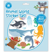 LCBF - Stickers Pack 800 piece Animal World